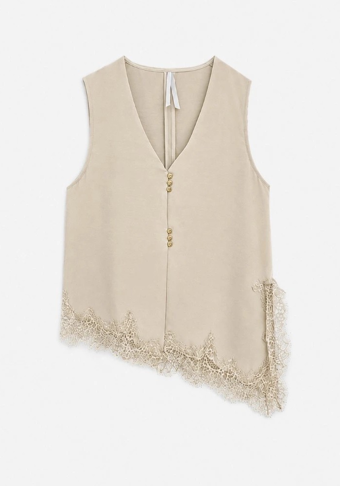 Artemis top_BEIGE_700x1000 ΜΠΛΟΥΖΑ ARTEMIS BEIGE - Εικόνα 1