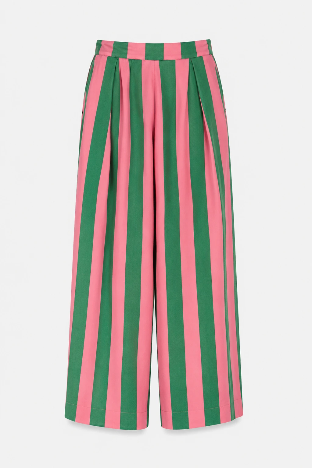 Candy trousers_Green_Pink ΠΑΝΤΕΛΟΝΙ ZURI GREEN - Image 1