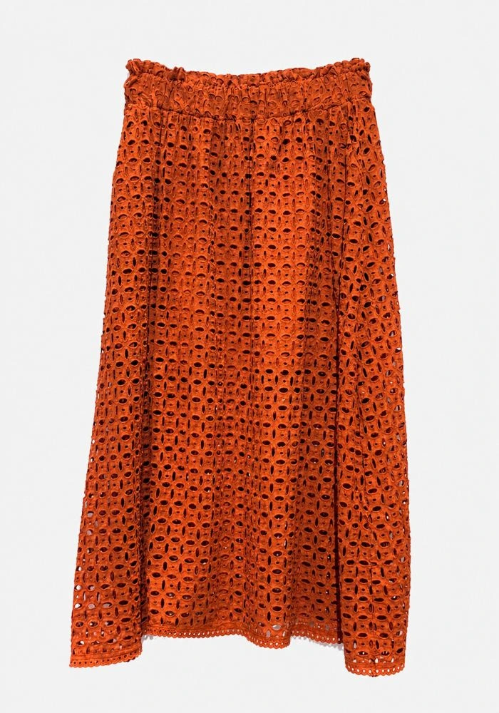 Skirts_Orange ΦΟΥΣΤΑ ANGLAISE – ΠΟΡΤΟΚΑΛΙ - Image 1